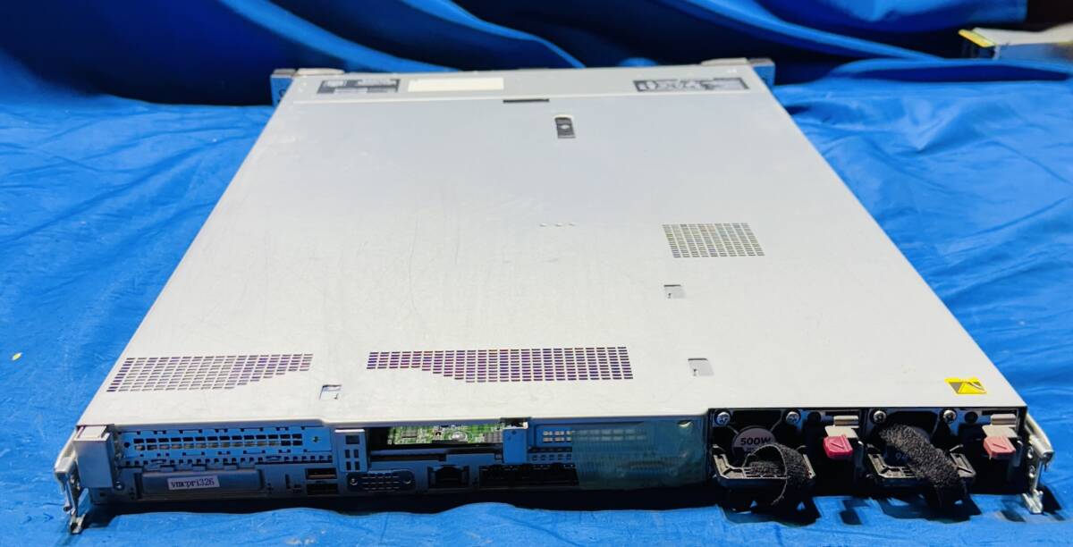 K60502211 HP ProLiant DL360 Gen10 1点※ヒートシンクx1基、500w電源ユニットx2基【通電OK、本体のみ】の画像6