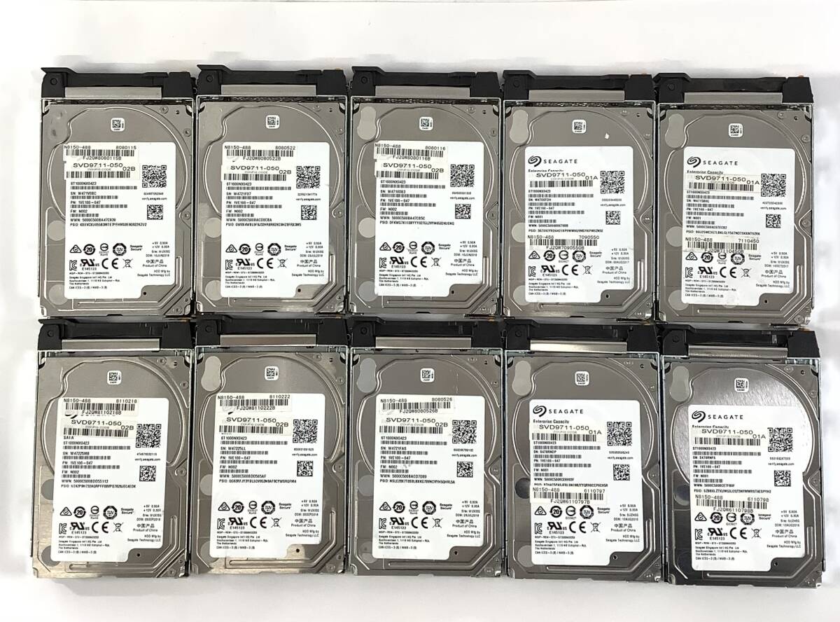 K60514159 Seagate 1TB SATA HDD 2.5インチ 10点【中古動作品】_画像1