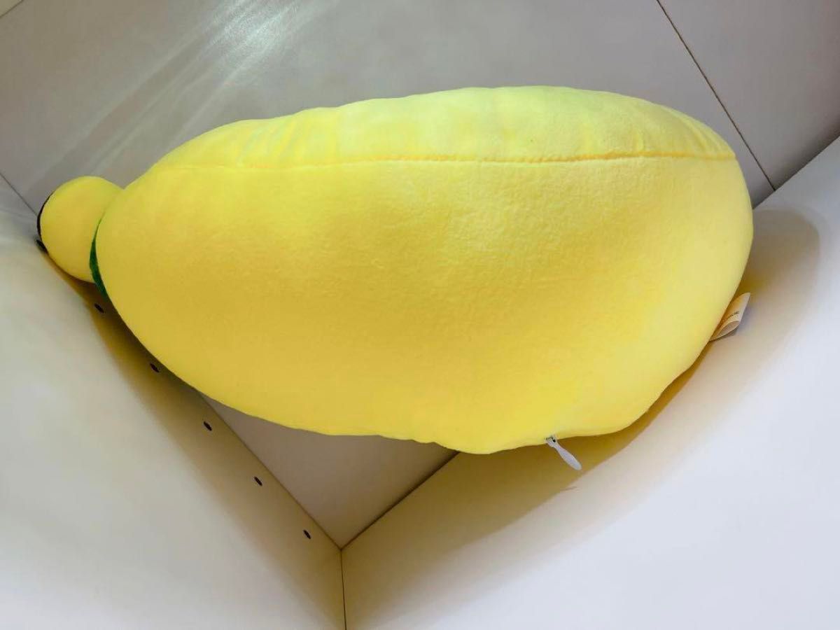TOYMYTOY バナナぬいぐるみ 抱き枕 バナナ枕 かわいい 人形 抱き枕 クッション スーパーソフト 洗えるイエロー 30cm