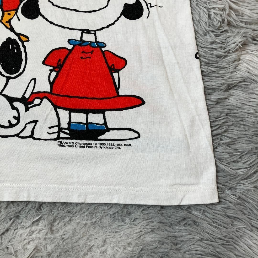 PEANUTS 『L』 80s 90s アメリカ製 ヴィンテージTシャツ 綿100% スヌーピー TEE 半袖 スヌーピー ピーナッツの仲間たち_画像8