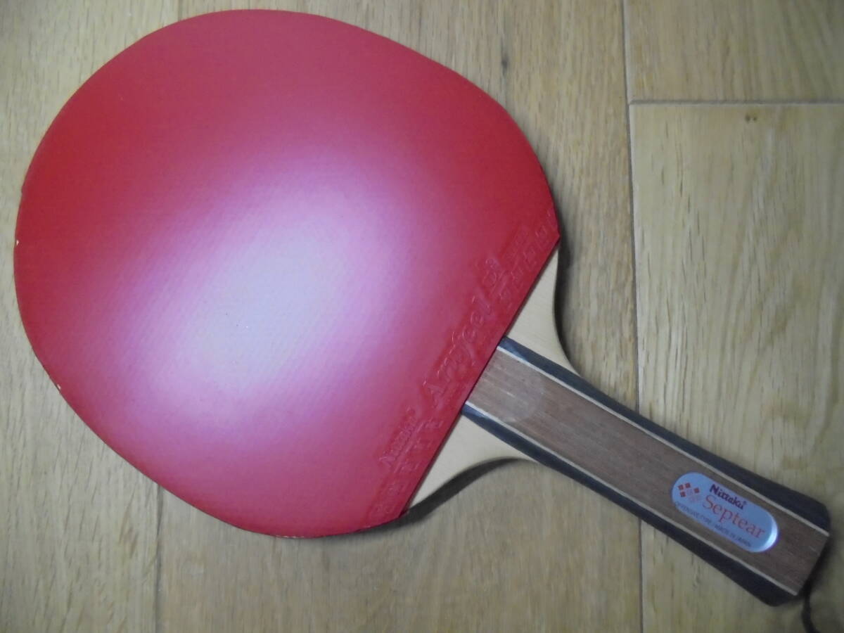  made in Japan nitakNittaku ping-pong racket she-k hand septia-FL Septear tree ..Arufeel Alf .-ru Raver attaching 