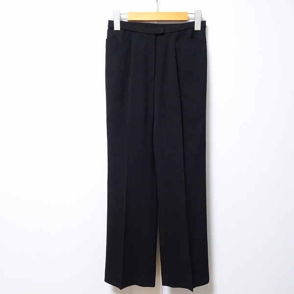 #anc Leilian Leilian pants slacks 9 black stretch center Press simple plain business lady's [878207]