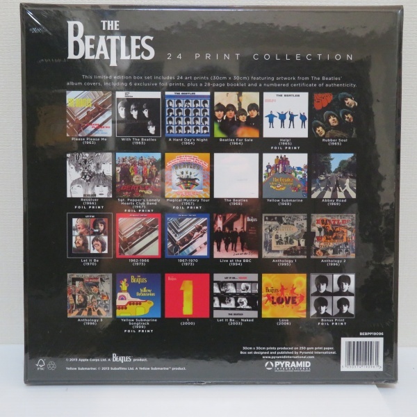 激安 超特価商店街 アートプリント BEATLES THE ane 50th 24 Set Box Anniversary THE BEATLES