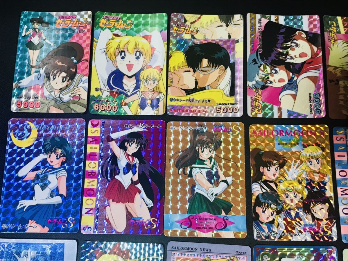 セーラームーン カードダス キラカード 50種類 ダブりなし アマダPPカード 本弾 バンプレカード 初版 Sailor Moon carddass Prism cardの画像2