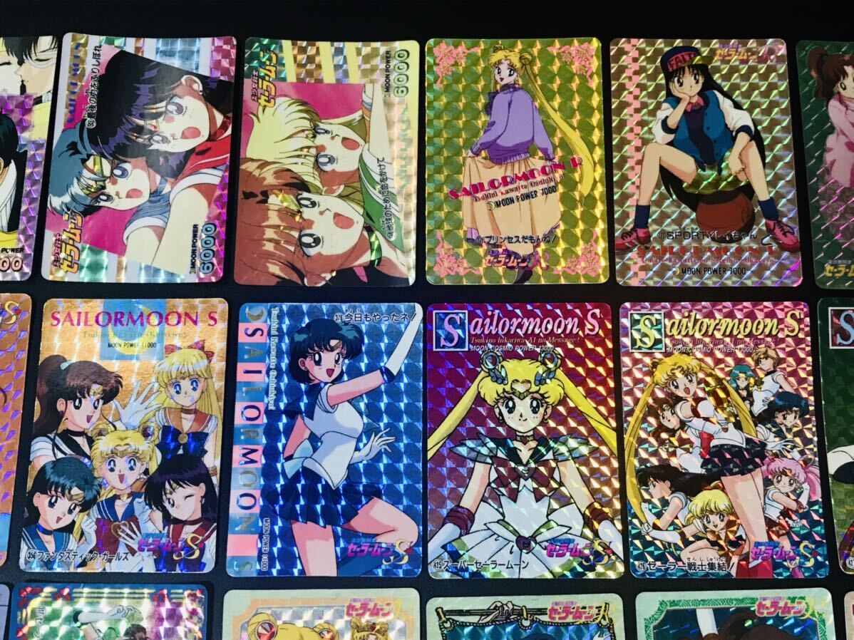 セーラームーン カードダス キラカード 50種類 ダブりなし アマダPPカード 本弾 バンプレカード 初版 Sailor Moon carddass Prism cardの画像3