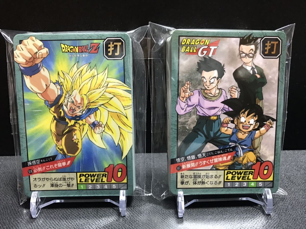 ドラゴンボール カードダス スーパーバトル パート15&16弾 各38種類 全76枚 ノーマルコンプ 1995年 初版 Dragonball carddass complete set_画像1