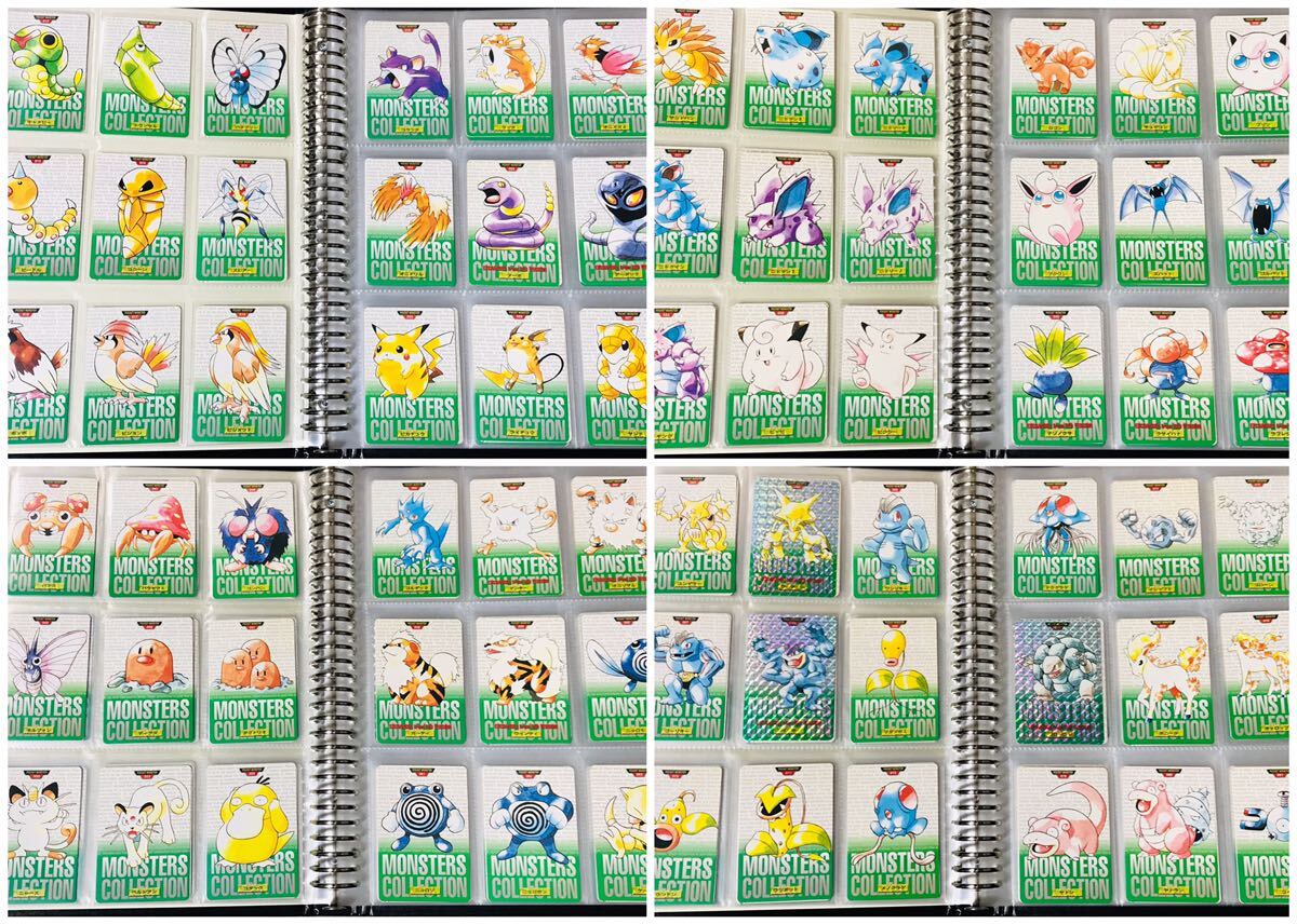  Pokemon Carddas зеленый версия все 156 вид полный comp No.1~151+5 Pokemon complete set Charizard card Lizard nBeauty products Part.1