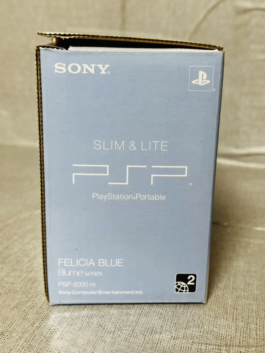PSP SONY PlayStation портативный PSP-2000 FELICIA BLUE Blume series