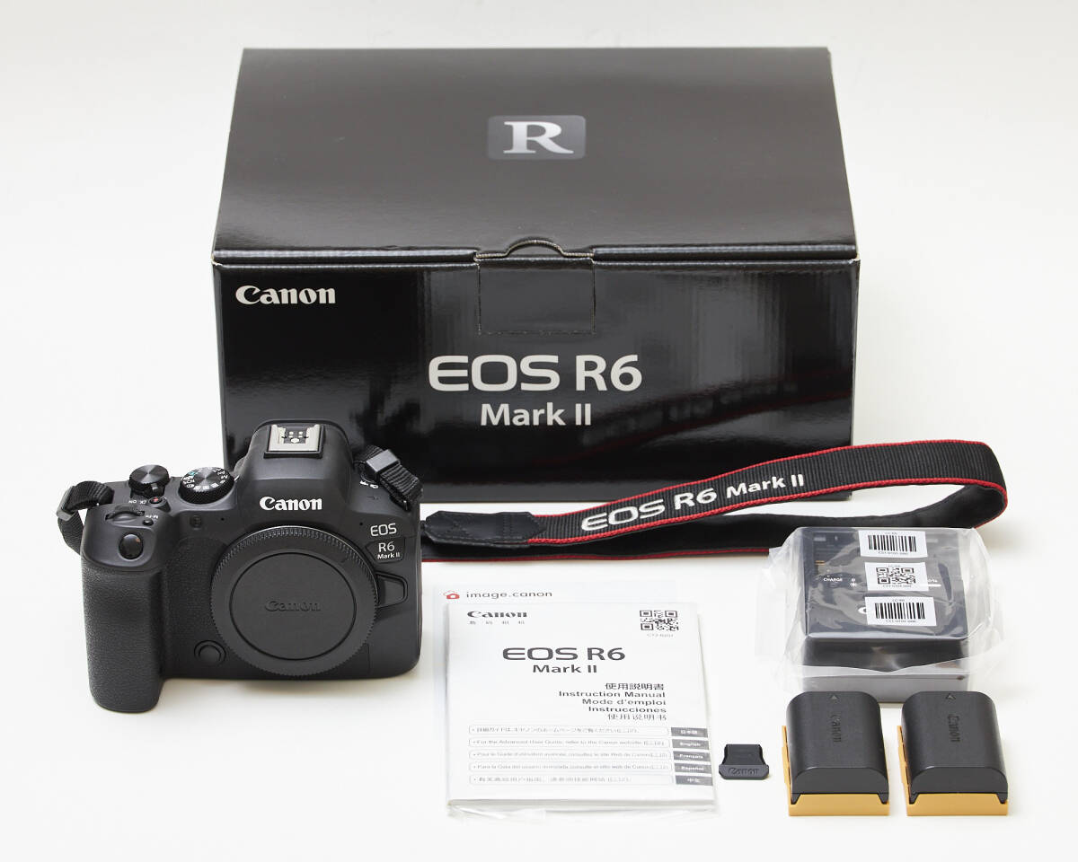 【極美品】 EOS R6 Mark II ボディ 元箱・説明書付き キヤノン Canon mark2 の画像1