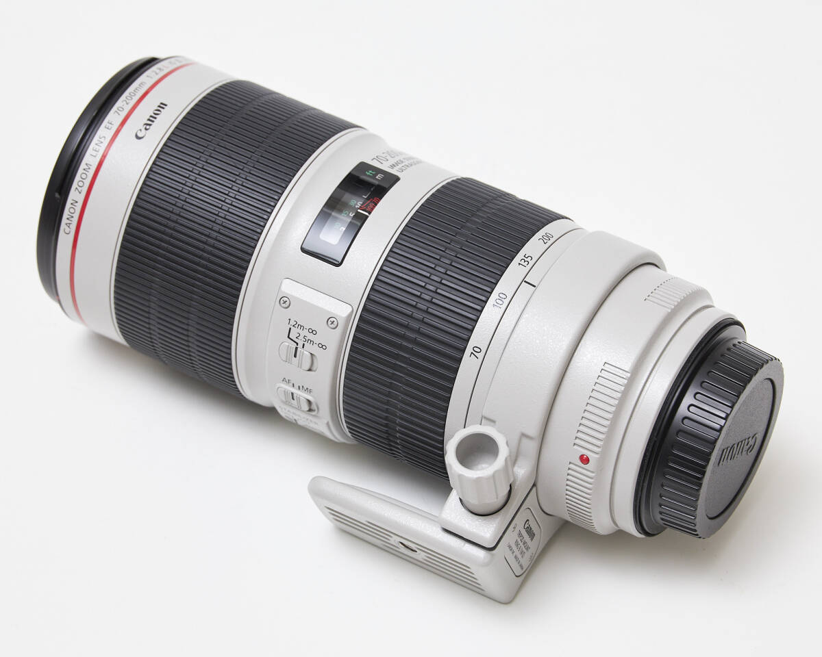 【超美品】 CANON EF 70-200mm F2.8 L IS III USM 保護フィルター付 元箱フードポーチ キヤノン EF70-200LIS3_画像2