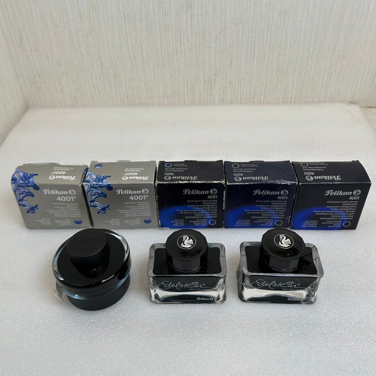 [ 8 point ] set sale Pelikan pelican 4001e- Dell shu Thai n Lamy fountain pen ink bottle ink summarize fountain pen ink 