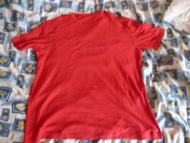 パパス、papas 、麻使用、半袖　Tシャツ　（中古美品）サイズ50（L)_画像1