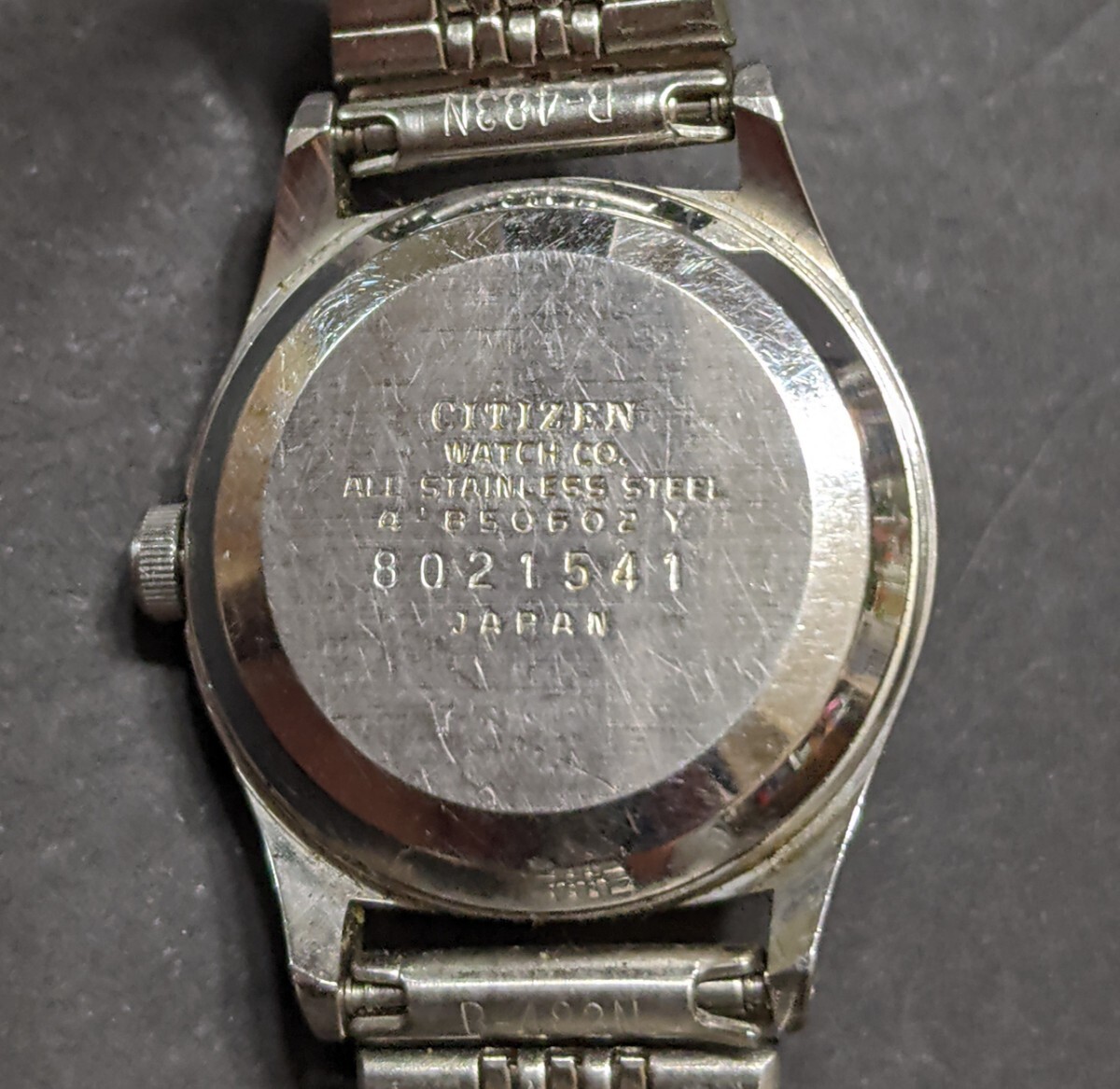 IY1576 CITIZEN 8021541/腕時計/レディース/Watch/時計シチズン 動作未確認 現状品 JUNK 送料無料_画像8