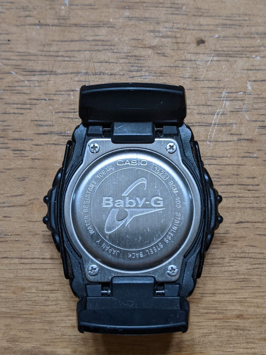 IY1500 CASIO BABY-G BGM-109 メンズ レディース 腕時計/G-SHOCK/ベイビーG/カシオ 動作未確認 現状品 JUNK 送料無料