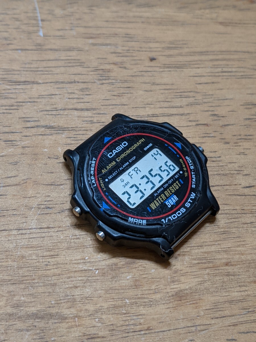 IY1504 CASIO W-78 デジタル腕時計 メンズ腕時計/カシオ 動作品 現状品 送料無料_画像2