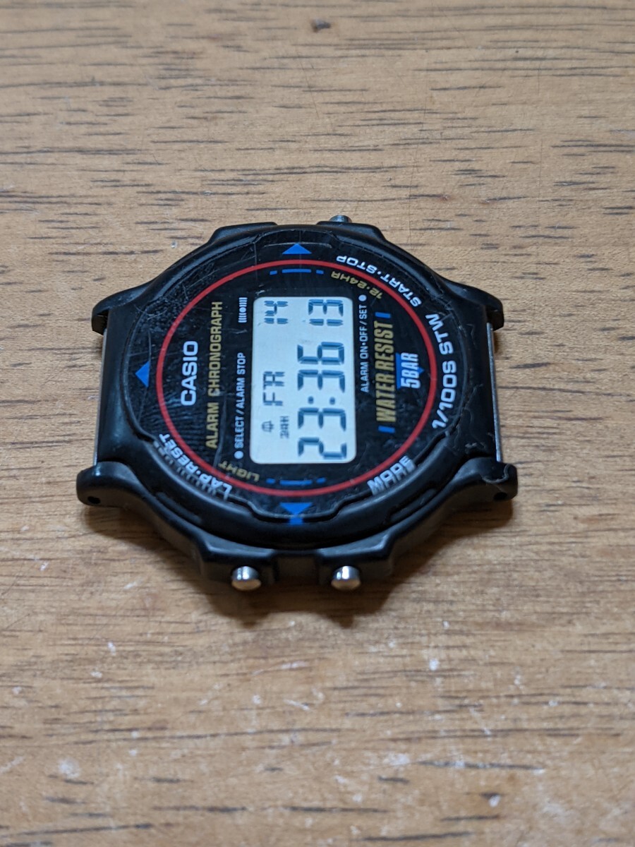 IY1504 CASIO W-78 デジタル腕時計 メンズ腕時計/カシオ 動作品 現状品 送料無料_画像5