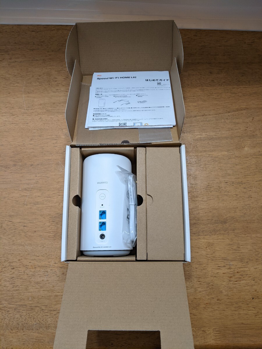 IY1566 Speed Wi-Fi HOME HWS33MWU Wi-Fi HUAWEI/スピードWi-Fi/ファーウェイ 通電のみ確認OK その他詳細 動作未確認 現状品 JUNK_画像6