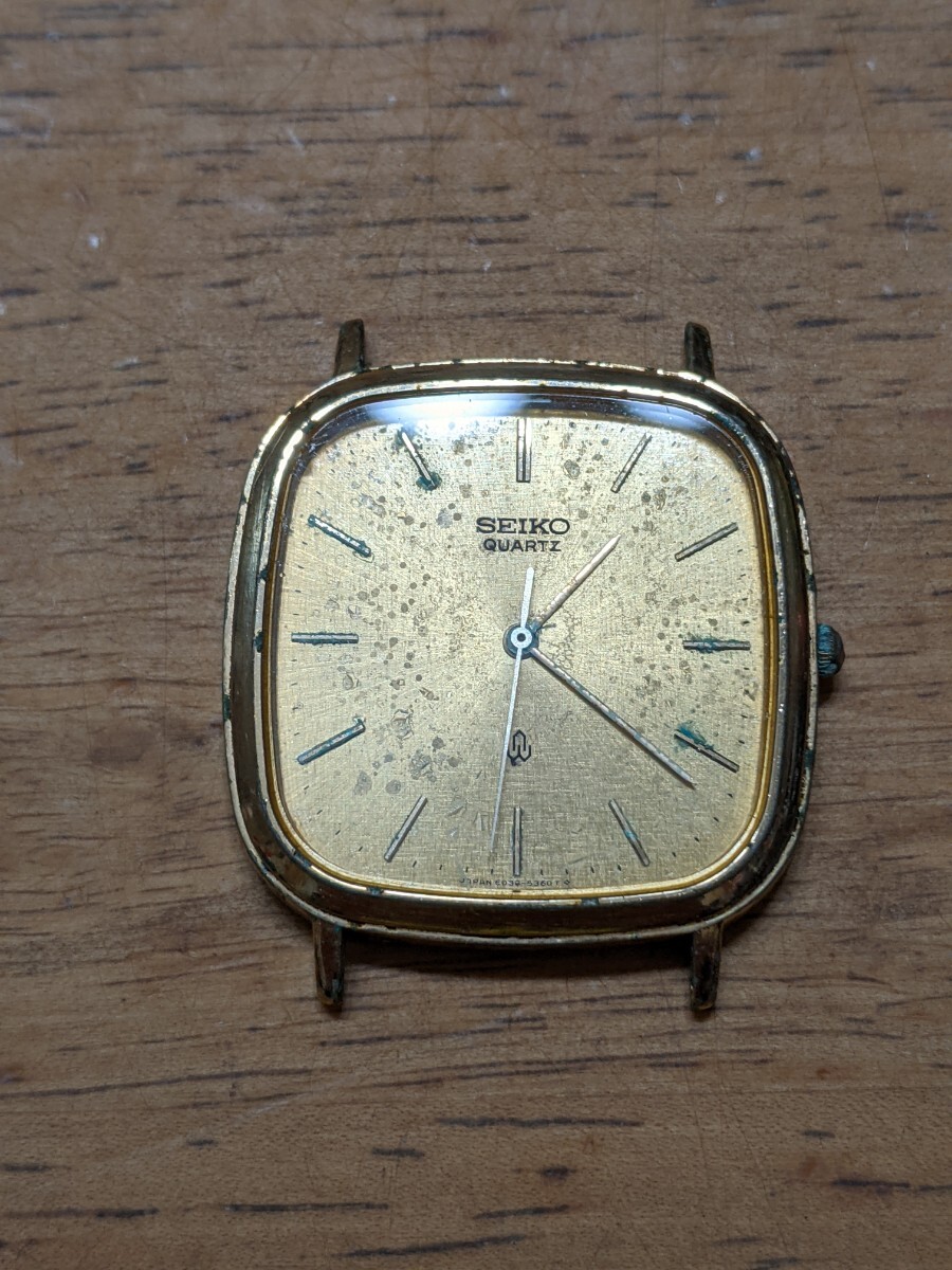 IY1603 SEIKO 6030-5300 腕時計/クォーツ/時計/ウォッチ/Watch/セイコー 動作未確認 現状品 JUNK 送料無料_画像1