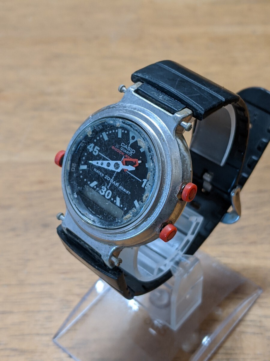 IY1701 CASIO G-SHOCK AW-500 デジタル腕時計/デジタルウォッチ/腕時計/メンズ/ジーショック/カシオ 動作未確認 現状品 JUNK 送料無料