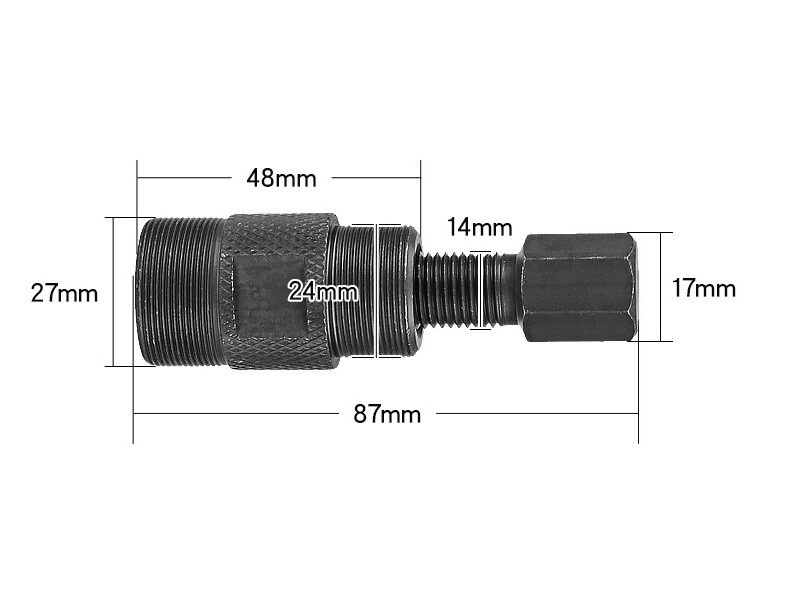 送料無料 オートバイ バイク フライホイール プーラー M27 M24ベアリングプーラー カブ モンキー ホンダ カワサキ スズキ ヤマハ C83_画像4