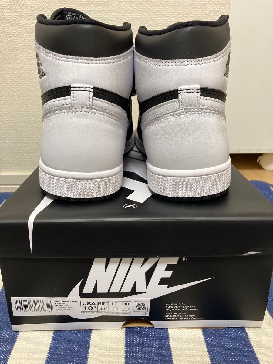 Nike Air Jordan 1 Retro High OG Black/White ナイキ エアジョーダン1 レトロ ハイOG