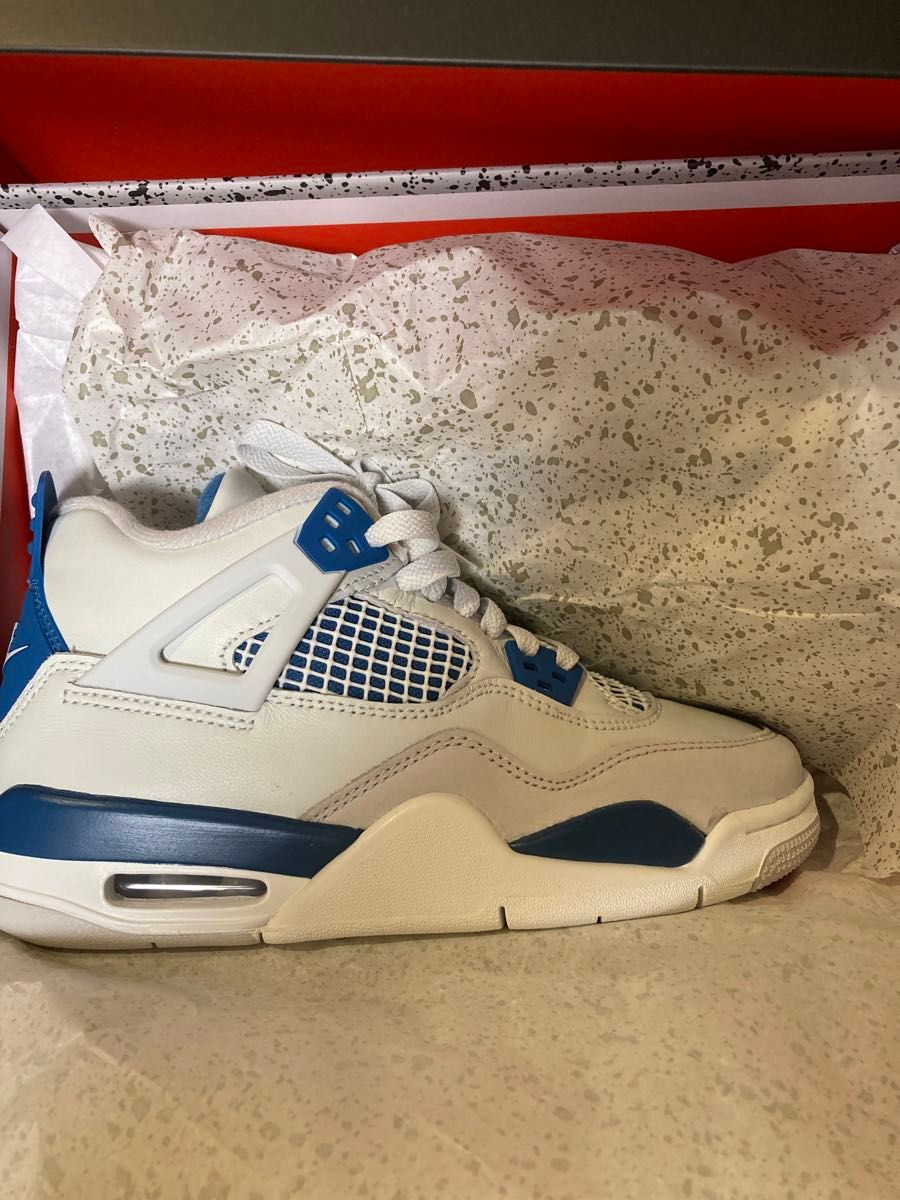 Nike GS Air Jordan 4 Retro Industrial Blue エアジョーダン4 インダストリアルブルー