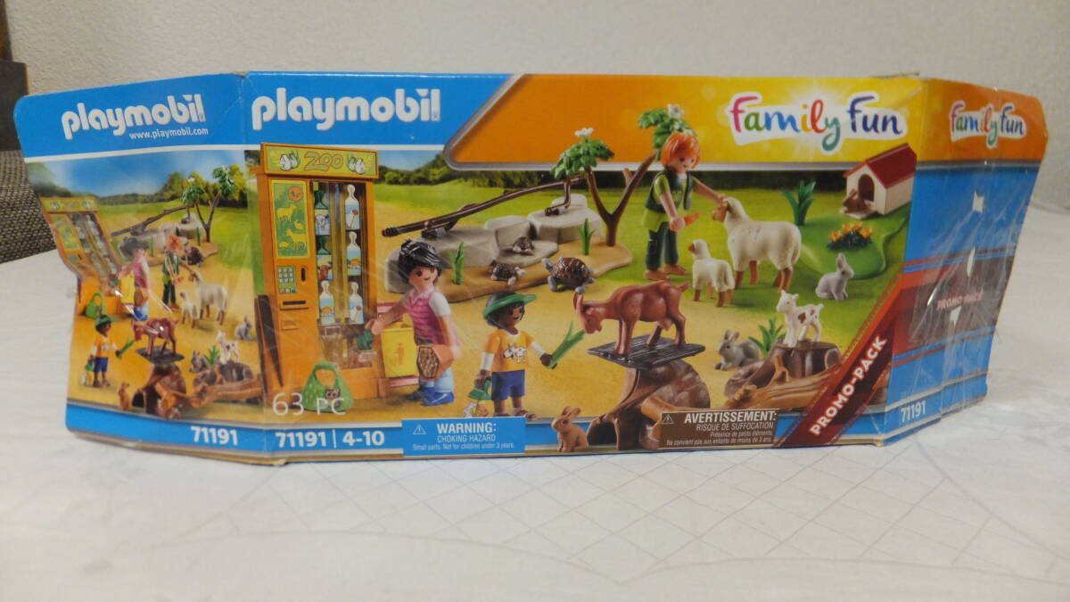 sale! 箱無し・新品 プレイモービル Playmobil 71191 ふれあい動物広場 動物ふれあい体験　ヤギ、羊、うさぎ、カメ　プロモパック　海外発_画像6