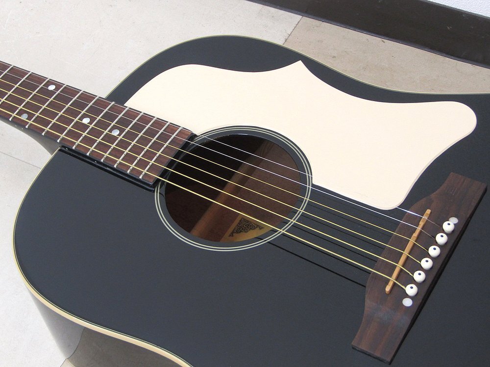 ●HEADWAY ヘッドウェイ アコースティックギター UniverseSeries HJ-35 ブラック 中古品 動作確認済み_画像1