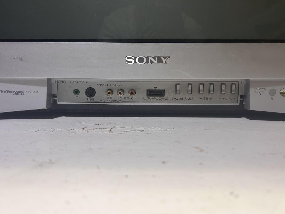  Sony SONY KV-21DA55 электронно-лучевая трубка телевизор tolinito long Trinitron retro 