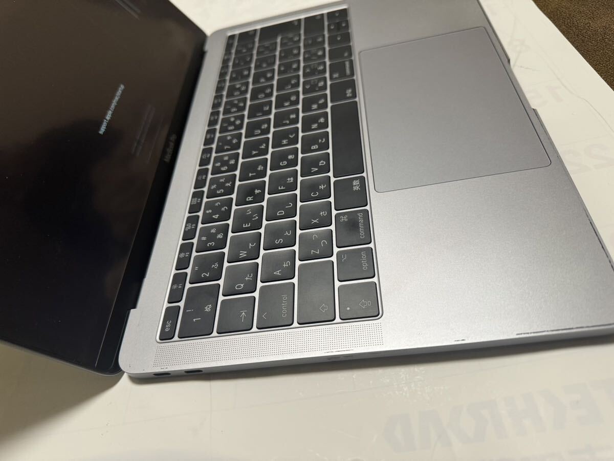 Apple MacBook Pro Mid 2017 13インチ SSD 128GB スペースグレイ。3.1MHz。ジャンク_画像7