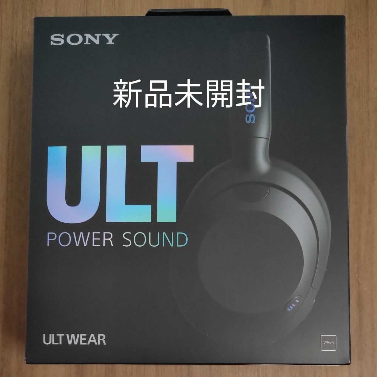 ソニー ワイヤレスノイズキャンセリングヘッドホン ブラック WH-ULT900N