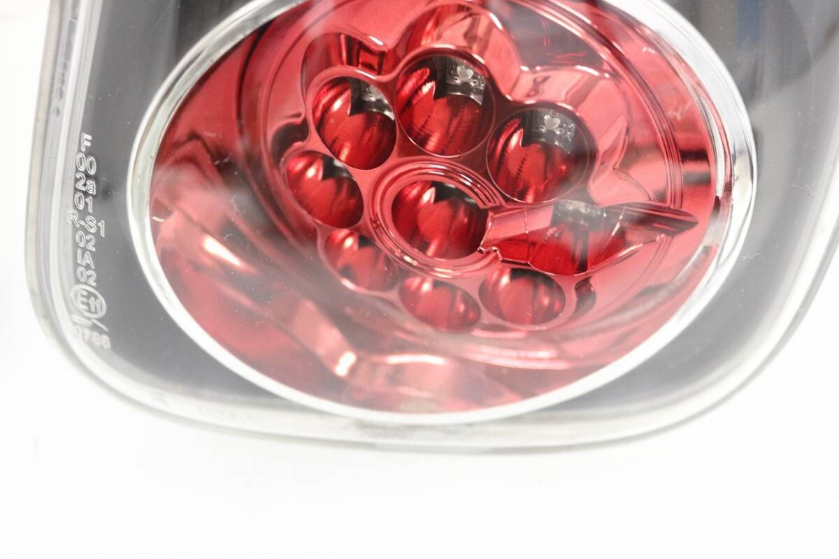 BMW ミニ MINI R53 R50 RE16 RA16 JUNYAN ユーロテール LED 割れなし 点灯確認済 テールライト テールレンズ 【546】_画像9