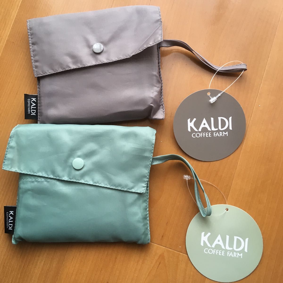 KALDI カルディ　エコバッグ　ショッピングバッグ　折りたたみバッグ