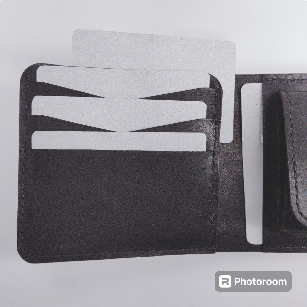【匿名配送】本革二つ折り財布 コインケース カードケース BTW1101