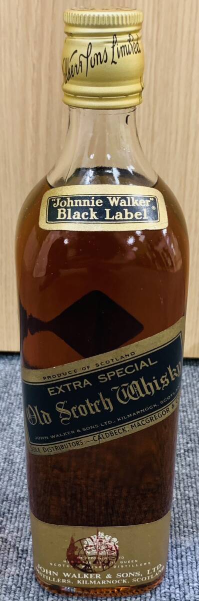 【MSO-5132IR】Johnnie Walker Black Label EXTRA SPECIAL ジョニーウォーカー ブラックラベル 760ml 43% ウイスキー 未開栓 中古品 古酒の画像1