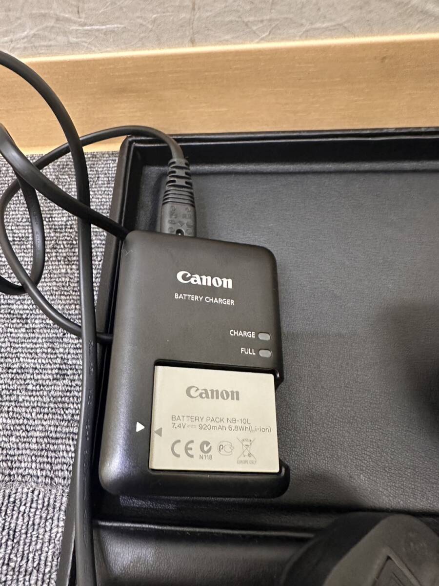 【EKA-8458OH】1円～ Canon SX50 HS 4.3-215mm 1:3.4-6.5 USM デジタル一眼レフカメラ PowerShot 海外規格コンセント 通電確認 動作未確認_画像9