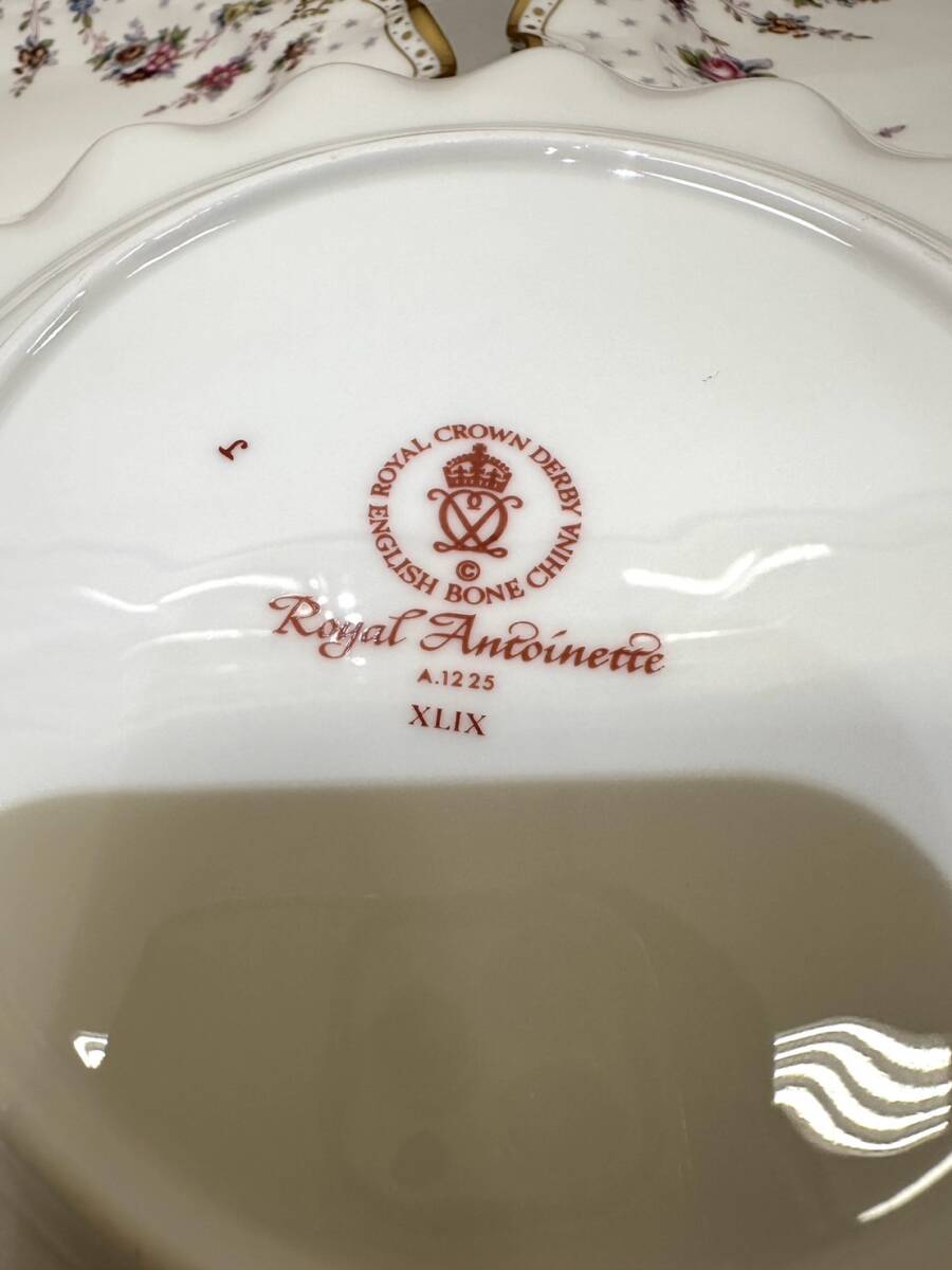 [EKA-8659OH]1 иен ~ прекрасный товар ROYAL CROWN DERBY Royal Crown Dubey Royal Anne towa сеть teapot temitas5 покупатель комплект высококлассный 