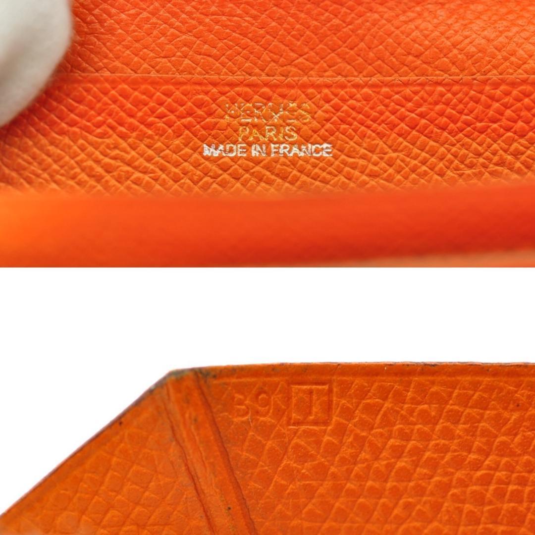 HERMES エルメス 【極美品】 ベアン ヴォーエプソン 長財布 □I刻印_画像6