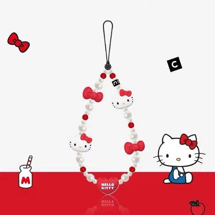iPhone アクセサリー ブレスレット 韓国 サンリオ ハローキティ キティちゃんの画像2