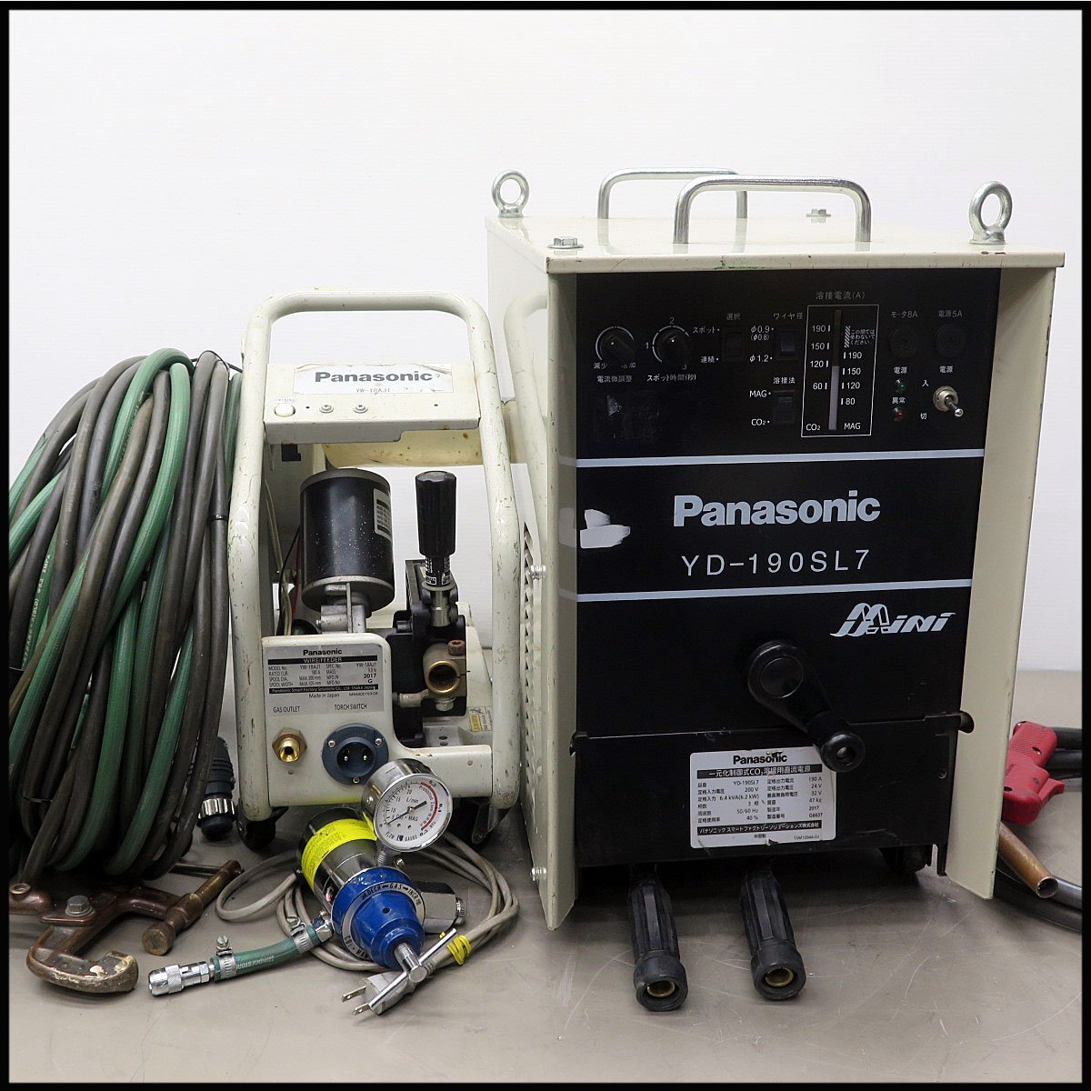 # Panasonic semi-automatic welding machine YD-190SL7/Panasonic one origin . control type CO2 welding for direct current power supply / welding 