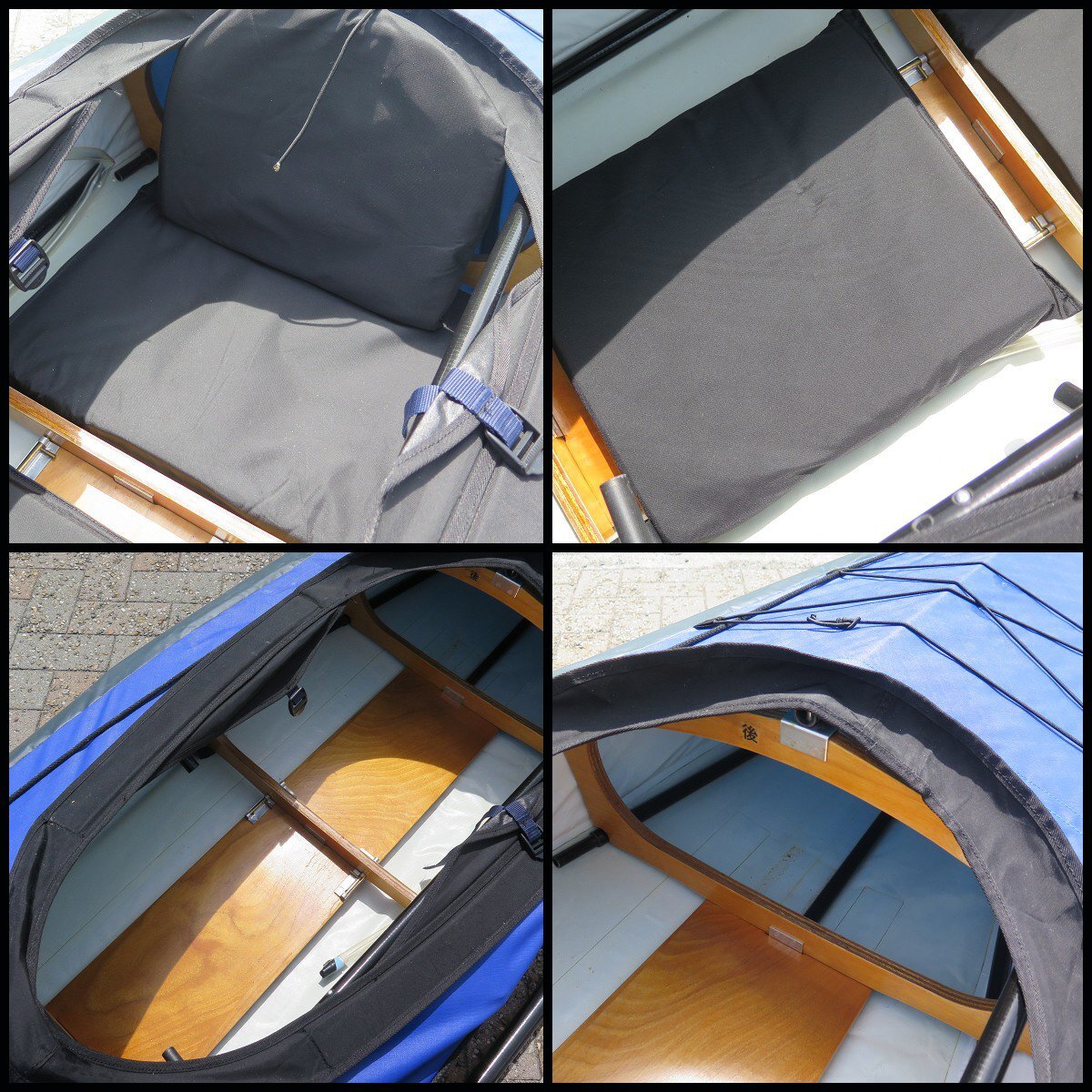 △B) フジタカヌー フォールディングカヤック PE型 全長約3.7m △B) フジタカヌー フォールディングカヤック PE型 全長約3.7m