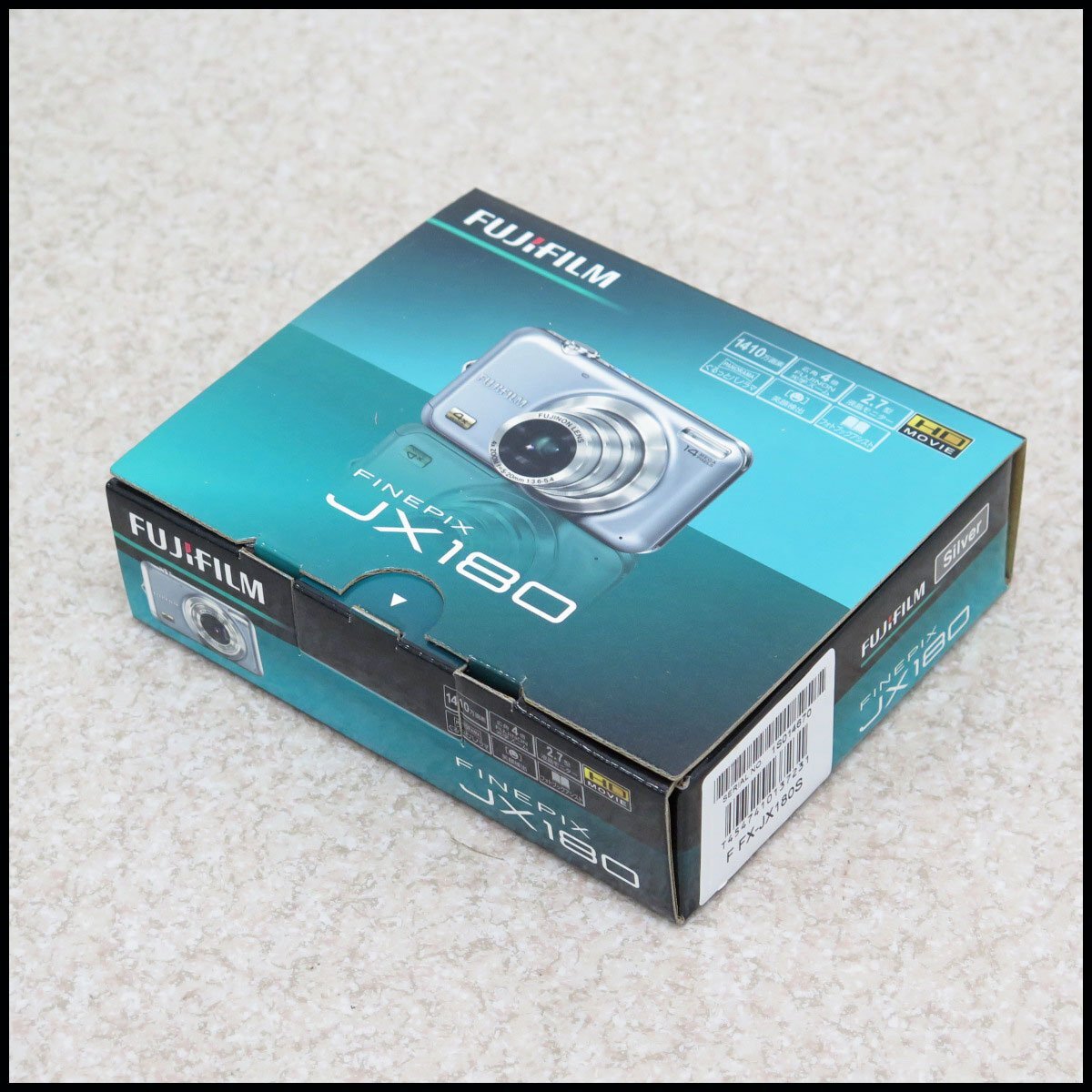 ●1) 未使用! FUJIFILM 富士フイルム 1410万画素 デジタルカメラ FINEPIX JX180 ファインピクス/フジフィルム/デジカメ/コンパクト_画像3