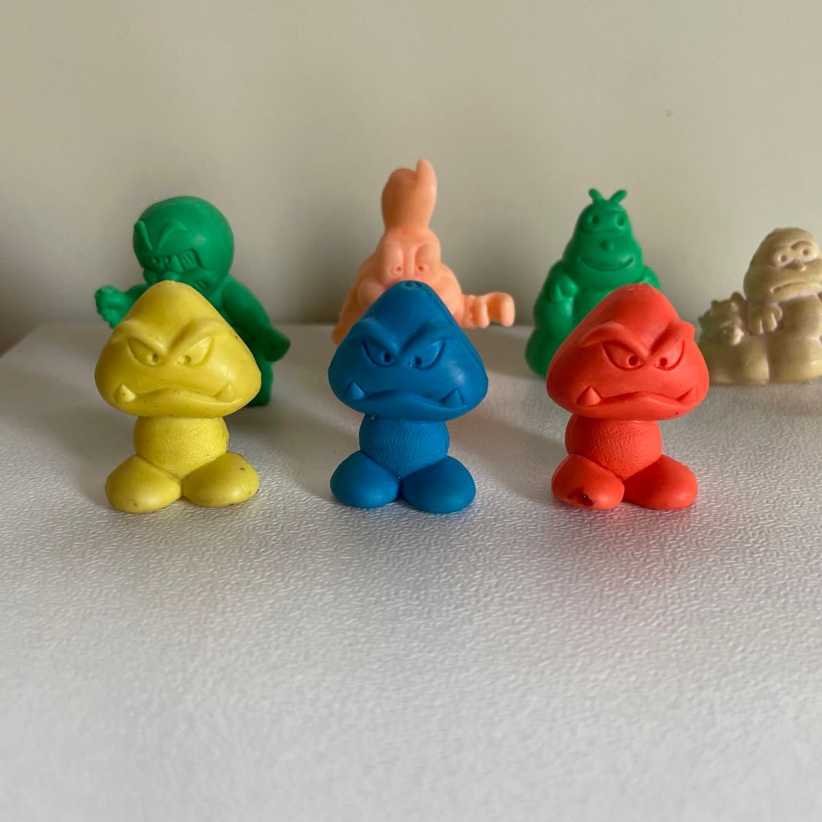 スーパーマリオ 消しゴム まとめ売り マリオ フィギュア 当時物 スーパーマリオ 消しゴム まとめ売り マリオ フィギュア 当時物