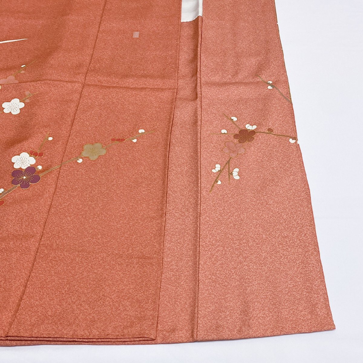 着物月花　作家物　品のある花　訪問着　正絹　共八掛　きものやまと　ki1607_画像8