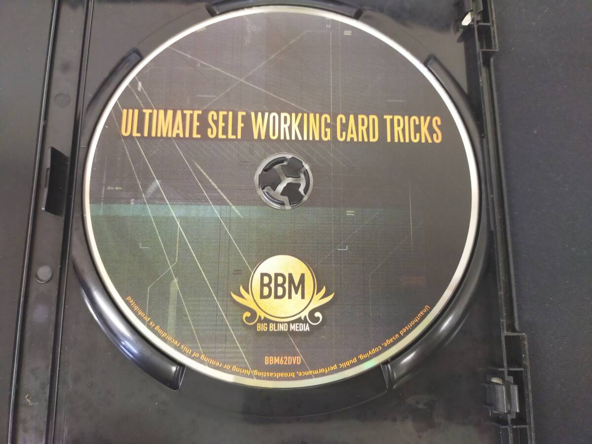 [D10]ULTIMATE SELF WORKING CARD TRICKS BIGLINDMEDIA карта DVD Magic фокус 