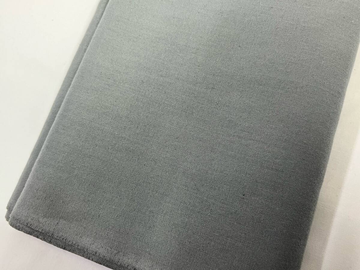 【JN46】布　無地　綿　灰色　グレー　生地　素材　ハンドメイド　材料　リメイク　さらし　_画像2