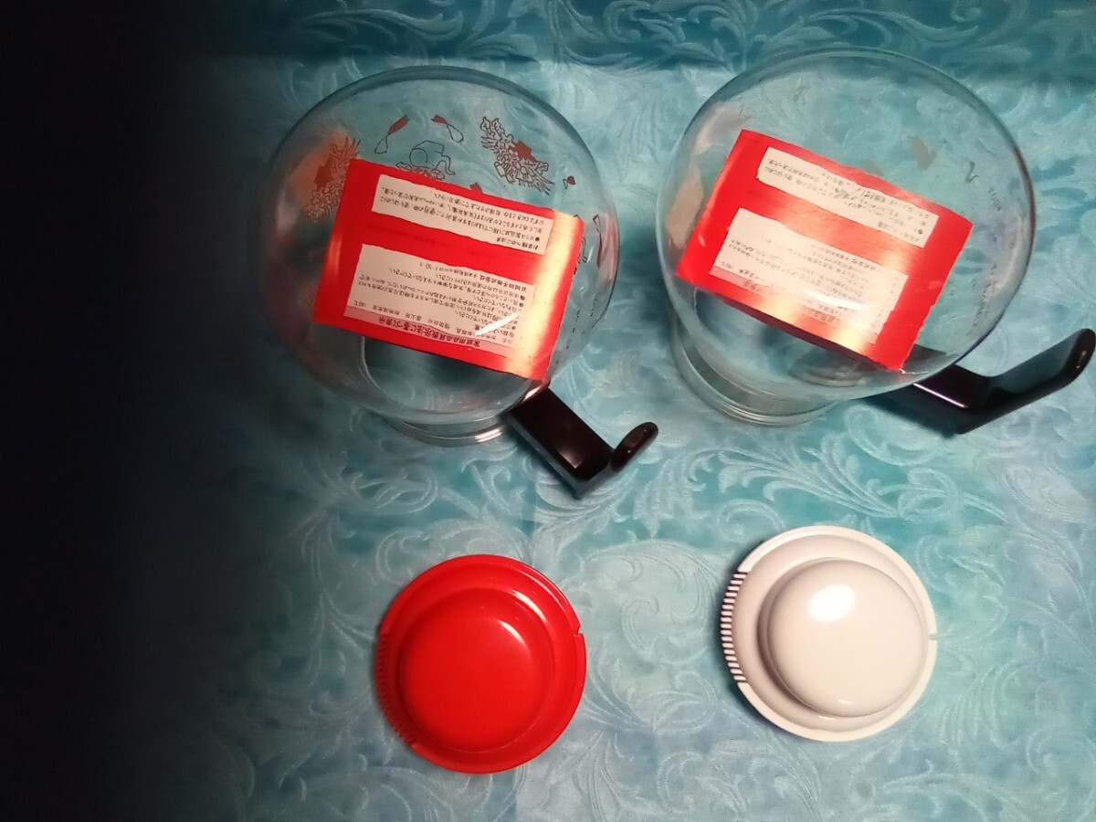  unused * Pyrex PYREX*iwaki* coffee pot * server * teapot * Friendee (7 cup for :980cc) direct fire for Red*White2 piece * also in box 