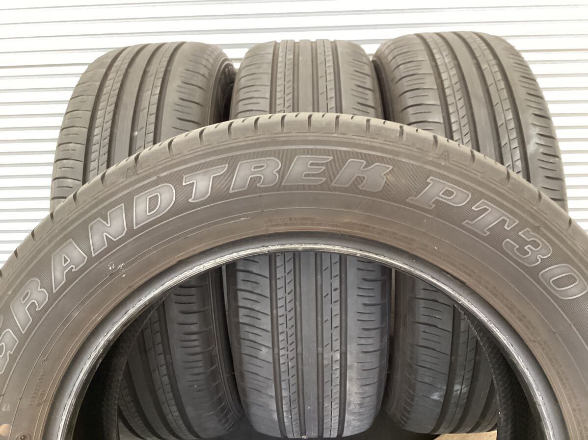 ■DUNLOP GRANDTREK PT30 [225/60R18] 2020年製 タイヤ4本セット■ハリアー RAV4の画像7