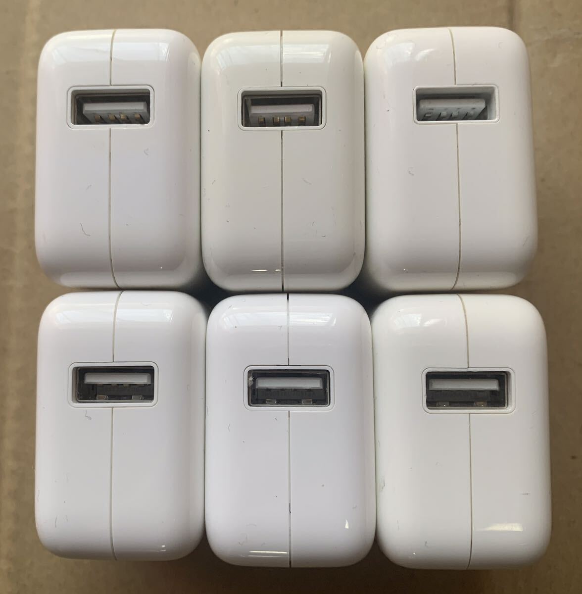 【訳あり特価】 Apple純正 USB Power Adapter A1357/A1205/A1401 6個セット_画像3