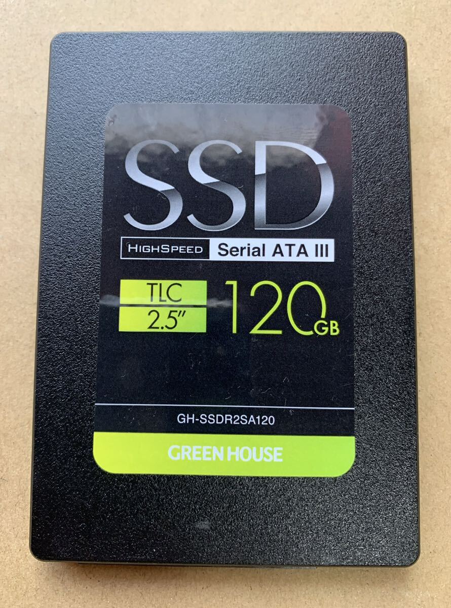 [ время использования 382 час ]GREEN HOUSE 120GB GH-SSDR2SA120 2.5 SATA SSD 24